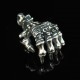925 Silver Skull Hand Pendant for Harley Biker - SP04